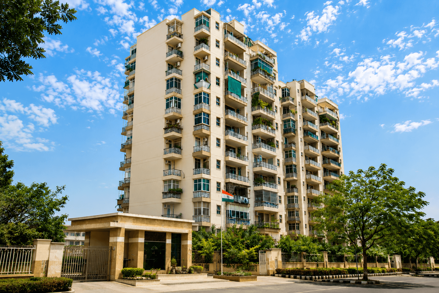 Paras Apartments project view
